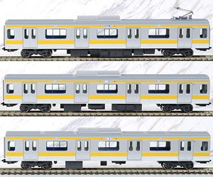 1/80(HO) J.R. Electric Car Series E231-500 (Chuo Line / Sobu Line Local Train) Additional Set T (Add-On 3-Car Set) (Model Train)