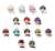 [Ensemble Stars!] Gororin Acrylic Key Ring Collection Vol.2 (Set of 14) (Anime Toy) Item picture1