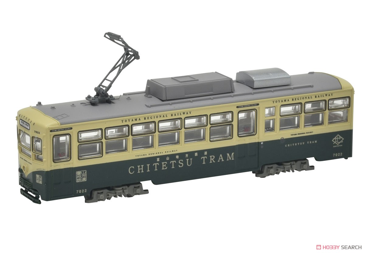 鉄道コレクション 富山地方鉄道 軌道線 デ7000形 7022号車 レトロ電車 (鉄道模型) 商品画像1