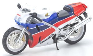 ホンダ VFR750R RC30 1987 ブルー/レッド (ミニカー)