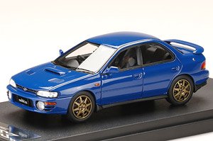 スバル インプレッサ WRX (GC8) Customized Version スポーツ ブルー (Customized Color Version) (ミニカー)