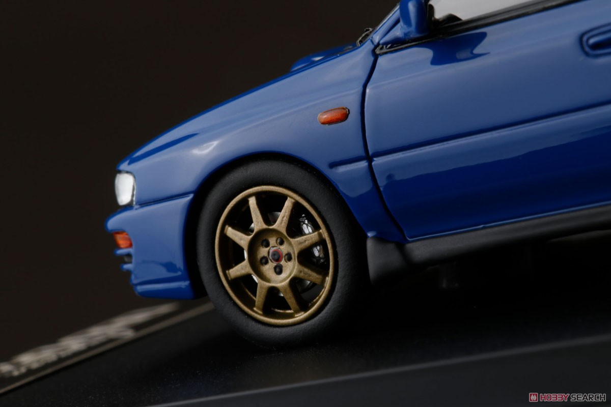 スバル インプレッサ WRX (GC8) Customized Version スポーツ ブルー (Customized Color Version) (ミニカー) 商品画像5