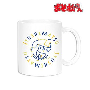 Osomatsu-san Jyushimatsu Line Art Mug Cup (Anime Toy)