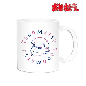 Osomatsu-san Todomatsu Line Art Mug Cup (Anime Toy)