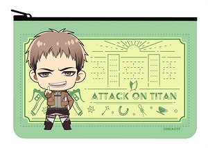 Attack on Titan Flat Pouch Jean Kirstein (Anime Toy)