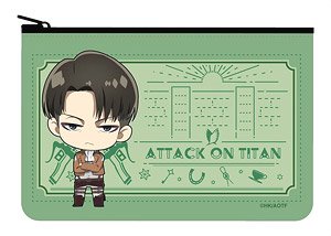 Attack on Titan Flat Pouch Levi (Anime Toy)
