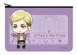 Attack on Titan Flat Pouch Erwin Smith (Anime Toy)