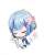 Re:Zero -Starting Life in Another World- Big Acrylic Key Ring Rem (Anime Toy) Item picture1