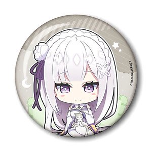 Re:ゼロから始める異世界生活 ちょいデカ缶バッジ エミリア (キャラクターグッズ)