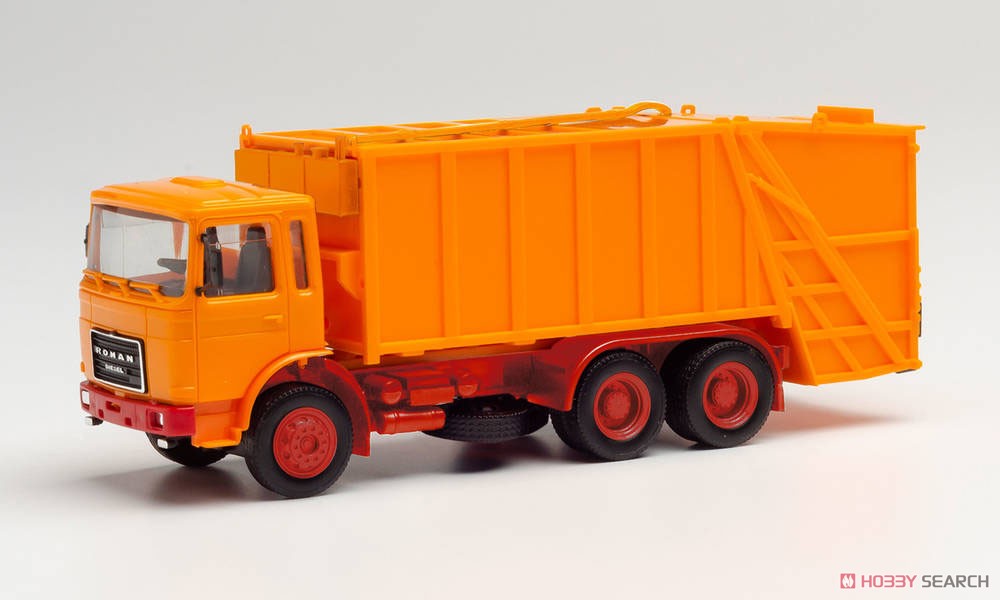 (HO) ミニキット ローマンディーゼル ごみ収集車 オレンジ (鉄道模型) その他の画像1