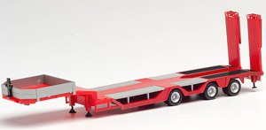 (HO) ゴールドホッファー Allrounderトレーラー 3-axle レッド (Goldhofer) (鉄道模型)