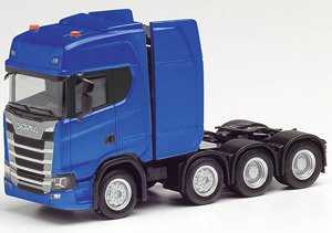 (HO) Scania CS HD Large Rigid Tractor Blue (Model Train)