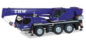 (HO) Liebherr Mobile Crane LTM 1045 `THW` (Model Train)