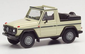 (HO) Mercedes-Benz GClass Cabriolet Sand Beige (Model Train)