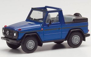 (HO) Mercedes-Benz GClass Cabriolet Blue Metallic (Model Train)