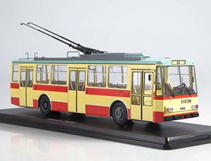 シュコダ 14tr バス ベージュ/レッド (ミニカー)