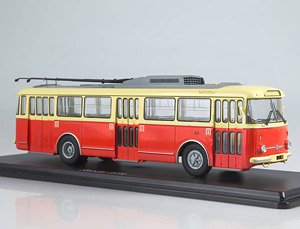 シュコダ 9tr バス レッド/ベージュ (ミニカー)