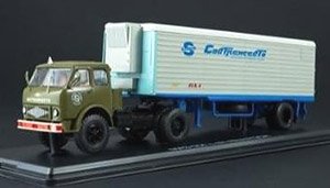 MAZ-504 with Alka N12CH `Sovtransavto` (ミニカー)