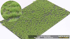 Static Grass 2mm Tufts Spring (Plastic model)