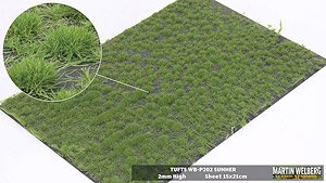 Static Grass 2mm Tufts Summer (Plastic model)