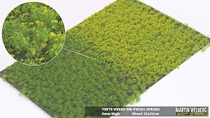 マットタイプ 草地(パウダー付き) 春 全高2mm (プラモデル)