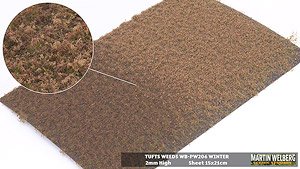 Static Grass 2mm Tufts Weeds Winter (Plastic model)