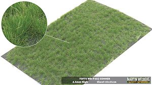 Static Grass 4.5mm Tufts Summer (Plastic model)