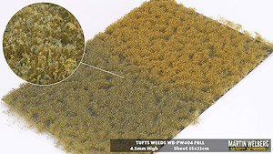 Static Grass 4.5mm Tufts Weeds Early Fall (Plastic model)