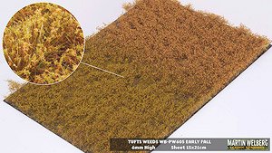 マットタイプ 草地(パウダー付き) 秋 全高6mm (プラモデル)