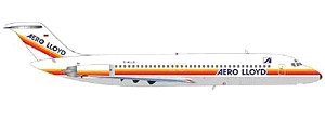 DC-9-30 アエロ・ロイド D-ALLB (完成品飛行機)