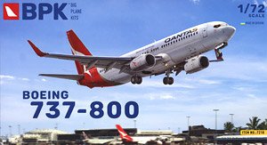 737-800 Qantas Airways (Plastic model)