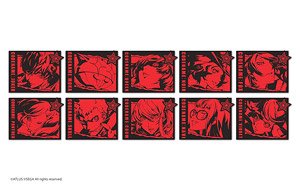 Persona 5 The Royal Rubber Coaster (Set of 10) (Anime Toy)