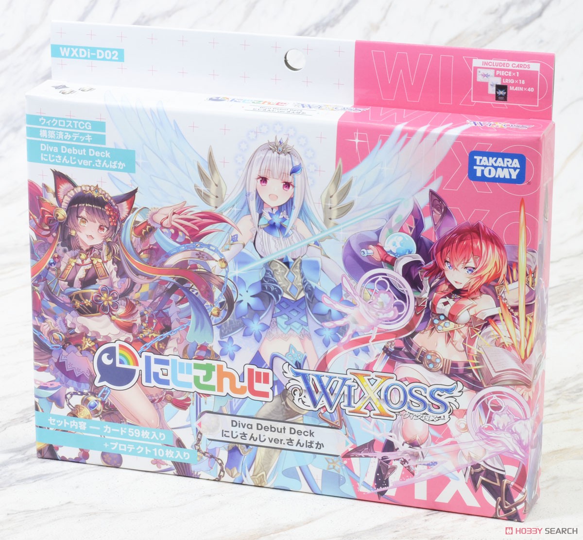 ウィクロスTCG 構築済みデッキ DIVA DEBUT DECK にじさんじ ver. さんばか [WXDi-D02] (トレーディングカード) パッケージ2