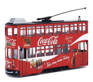 Tiny City 1/76 Coca-Cola 市電 (ミニカー)