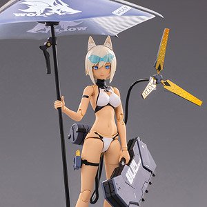G.N.Project Wolf-001 Swimwear Body & Armed Set *w/Bonus Item (PVC Figure)
