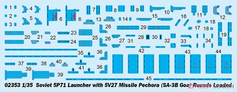 ソビエト軍 SA-3B 防空ミサイルシステム/地上固定設置型 (プラモデル) その他の画像10