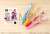 Rent-A-Girlfriend Sarasa Clip Color Ballpoint Pen (Set of 4) (Anime Toy) Item picture2