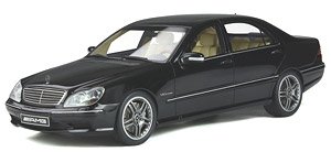 Mercedes-Benz W220 S65 AMG (Black) (Diecast Car)