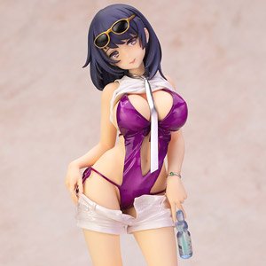 Toshiue Kanojo Purple Ver. Illustration by Kekemotsu (PVC Figure)