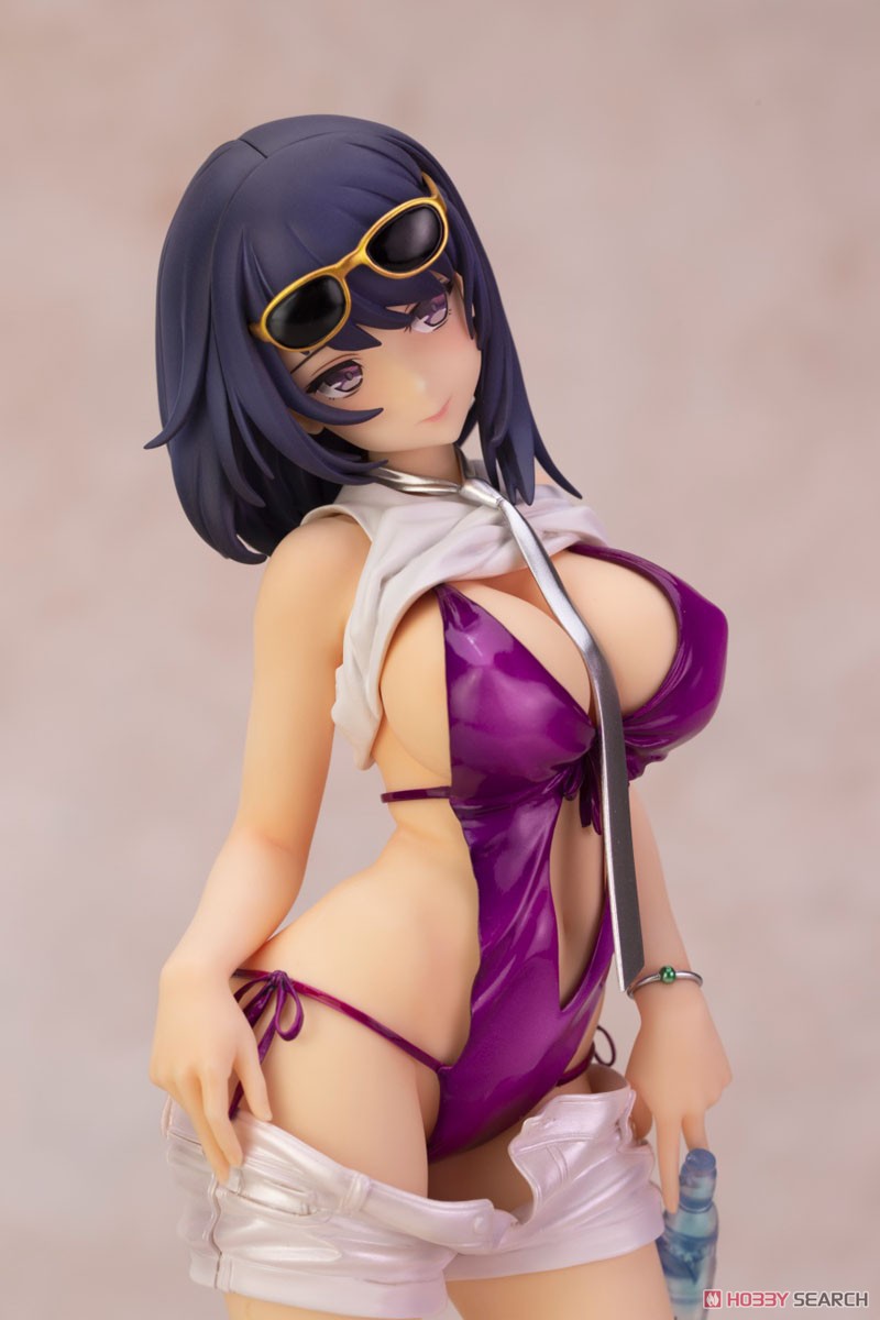 Toshiue Kanojo Purple Ver. Illustration by Kekemotsu (PVC Figure) Item picture4