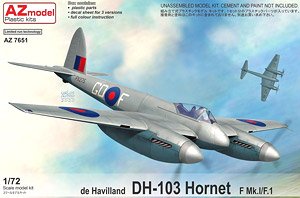 DH-103 Hornet F Mk.I/F.1 (Plastic model)