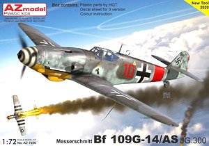 Bf109G-14/AS JG.300 (Plastic model)