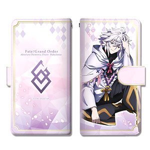 [Fate/Grand Order - Absolute Demon Battlefront: Babylonia] Book Style Smart Phone Case M Size Design 04 (Merlin) (Anime Toy)