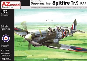 Spitfire Tr.9 RAF (Plastic model)