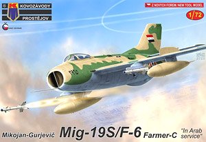 MiG-19S/F-6 Farmer-C `In Arab Service` (Plastic model)