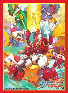 Broccoli Character Sleeve Mega Man ZX [Gathering] (Card Sleeve)