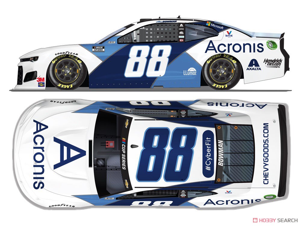 `Alex Bowman` Acronis Chevrolet Camaro NASCAR 2020 (Hood Open Series) (Diecast Car) Other picture1