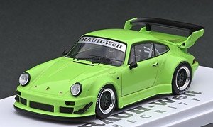 RWB 930 Lime Green with Black wheels (ミニカー)