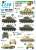 Middle East in the 1950s Egypt Shermans and T-34 Tank Markings. (Decal) Assembly guide1