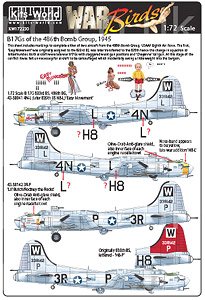 Boeing B-17G Flying Fortress Decal Set 4 (Decal)